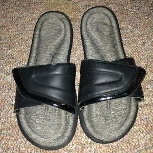 Black and Gray slides
